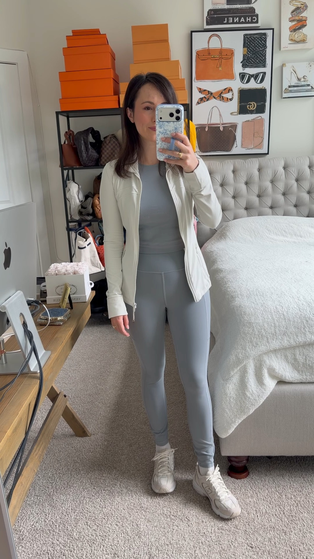 Lululemon set in rhino grey with define jacket in bone

#LTKootd #LTKfitnessgoals #LTKSeasonal
