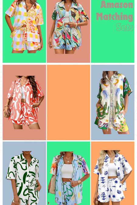 Amazon patterned matching sets. Perfect for vacation!
Beach | Lake | Summer Sets

#LTKSwim #LTKSeasonal #LTKStyleTip