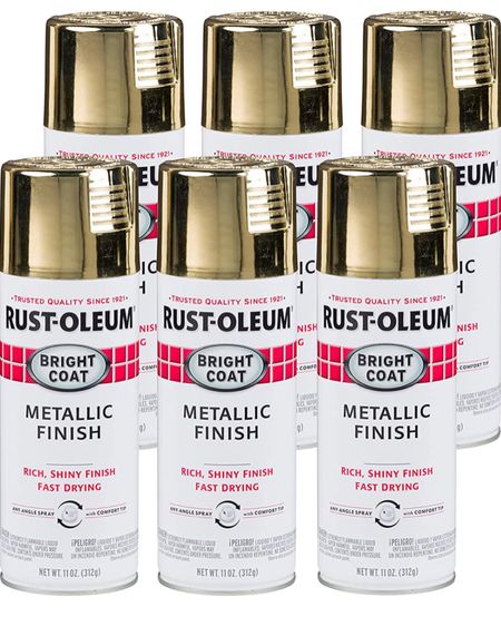 The best gold spray paint! Comes to just over $5 a can when you buy in bulk! 

#LTKhome #LTKCyberweek #LTKsalealert