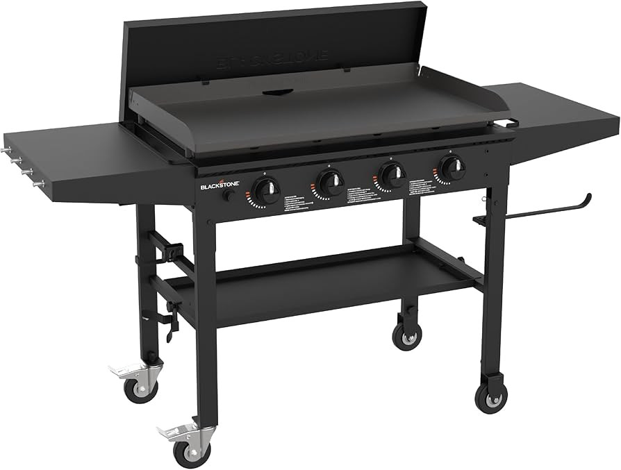 Blackstone 36 Inch Gas Griddle Cooking Station 4 Burner Flat Top Gas Grill Propane Fuelled Restau... | Amazon (US)