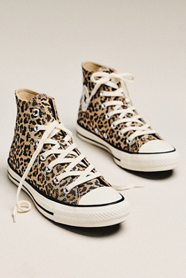 Chuck Taylor All Star Leopard High-Top Sneakers | Anthropologie (US)