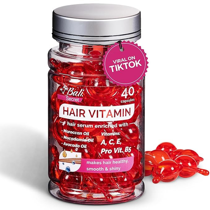 HUSSELL Bali Secret Hair Treatment Serum - no Rinse with Argan Macadamia & Avocado Oils - Vitamin... | Amazon (US)