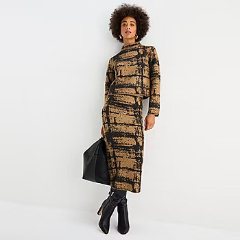 new!Worthington Womens Midi A-Line Skirt | JCPenney