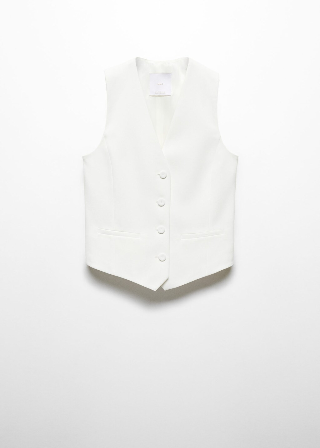Buttons suit waistcoat -  Women | Mango USA | MANGO (US)