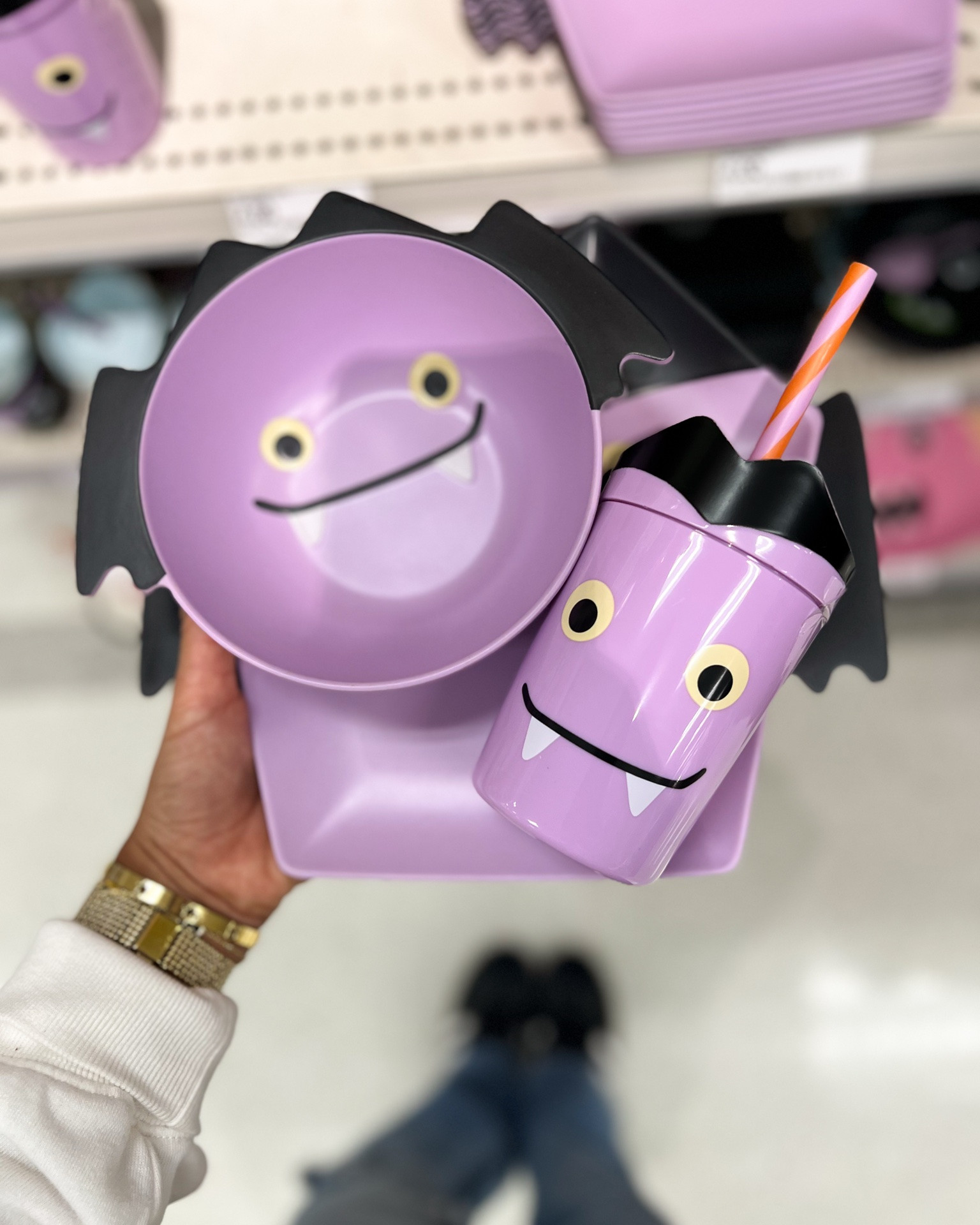 New kids Halloween dinnerware from Target 🎯 

Target finds, Target style, spooky szn

#LTKKids #LTKSeasonal #LTKmomlife