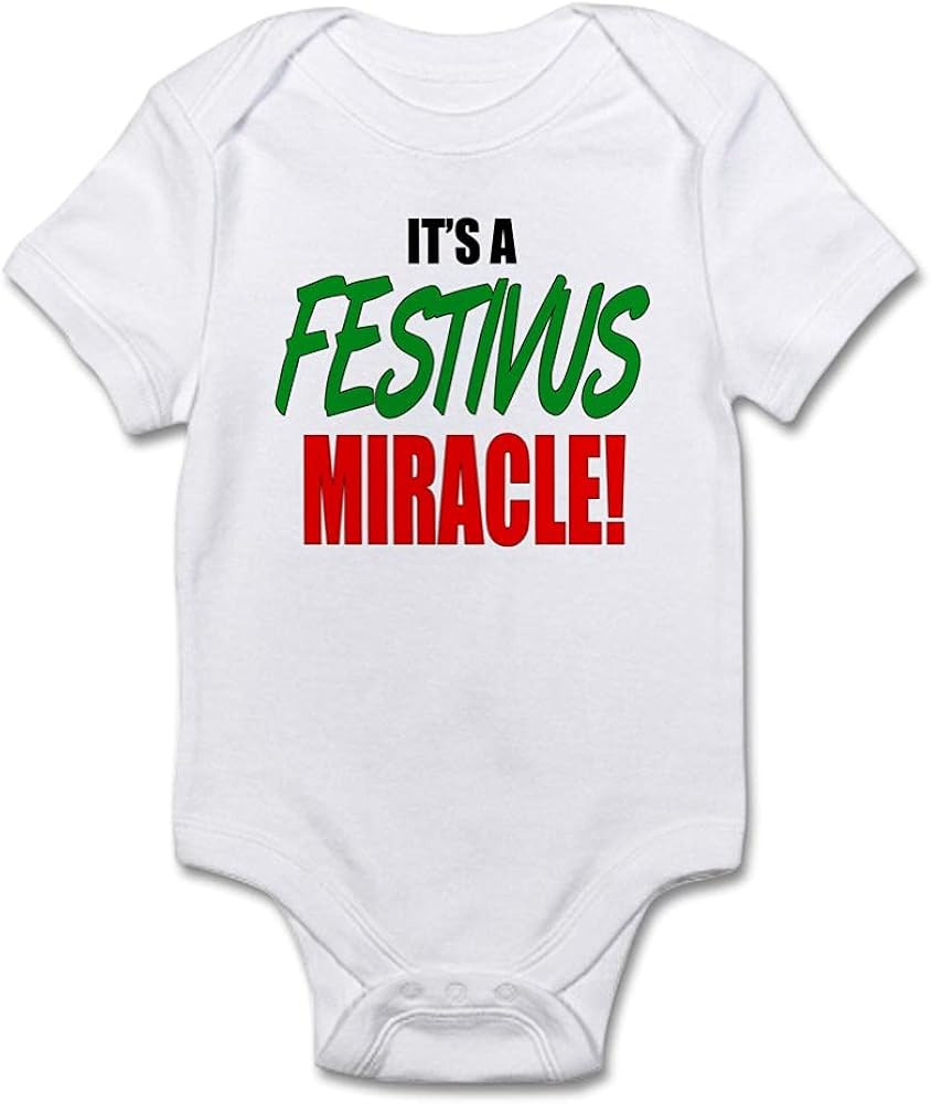 CafePress It's A Festivus? Miracle Infant Baby Bodysuit | Amazon (US)
