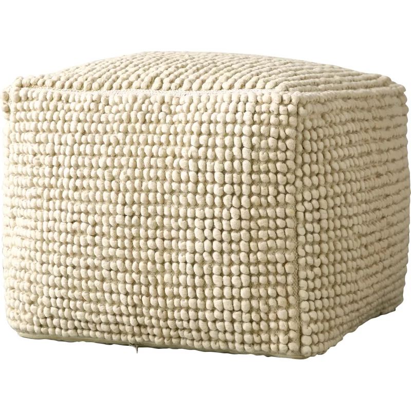 Drumraymond 24'' Wide Square Pouf Ottoman | Wayfair North America