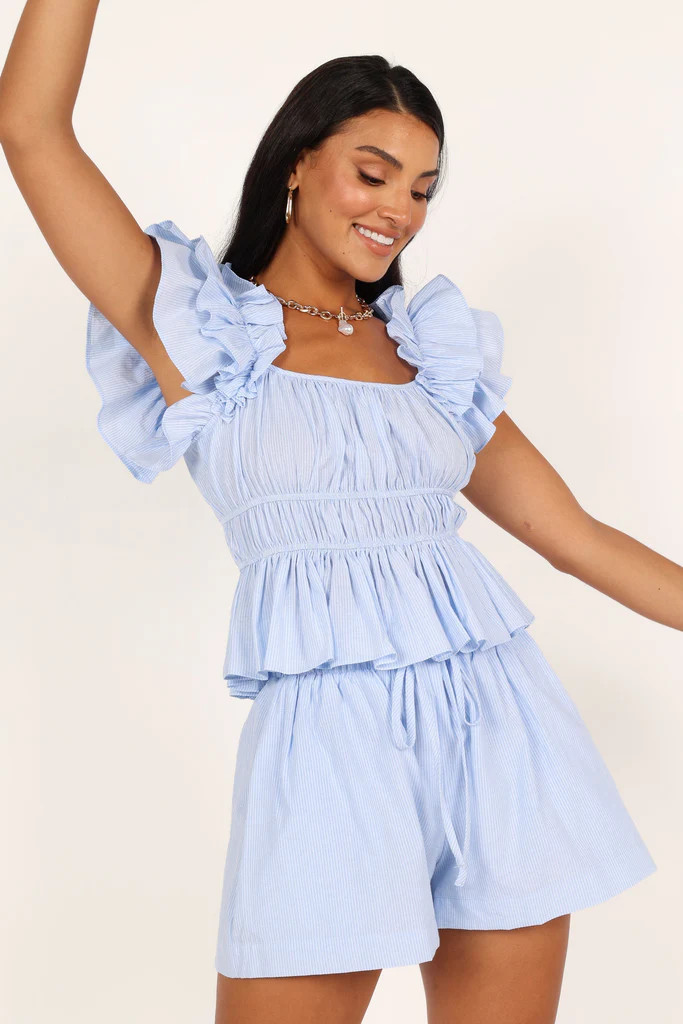 Zoe Two Piece Set - Blue | Petal & Pup (US)