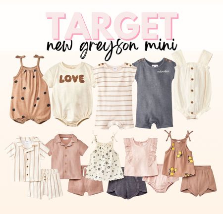 Summer baby clothing from Target, rompers, baby girl, baby boy, vacation outfits 

#LTKBaby #LTKBump #LTKKids
