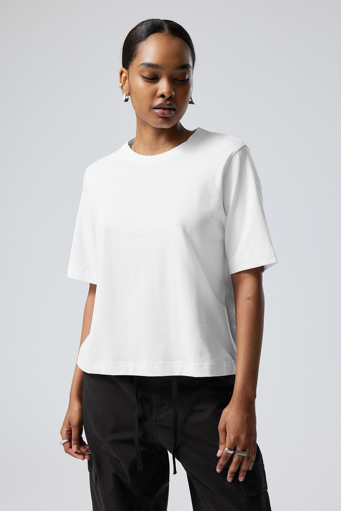 Kastiges T-Shirt Perfect | Weekday