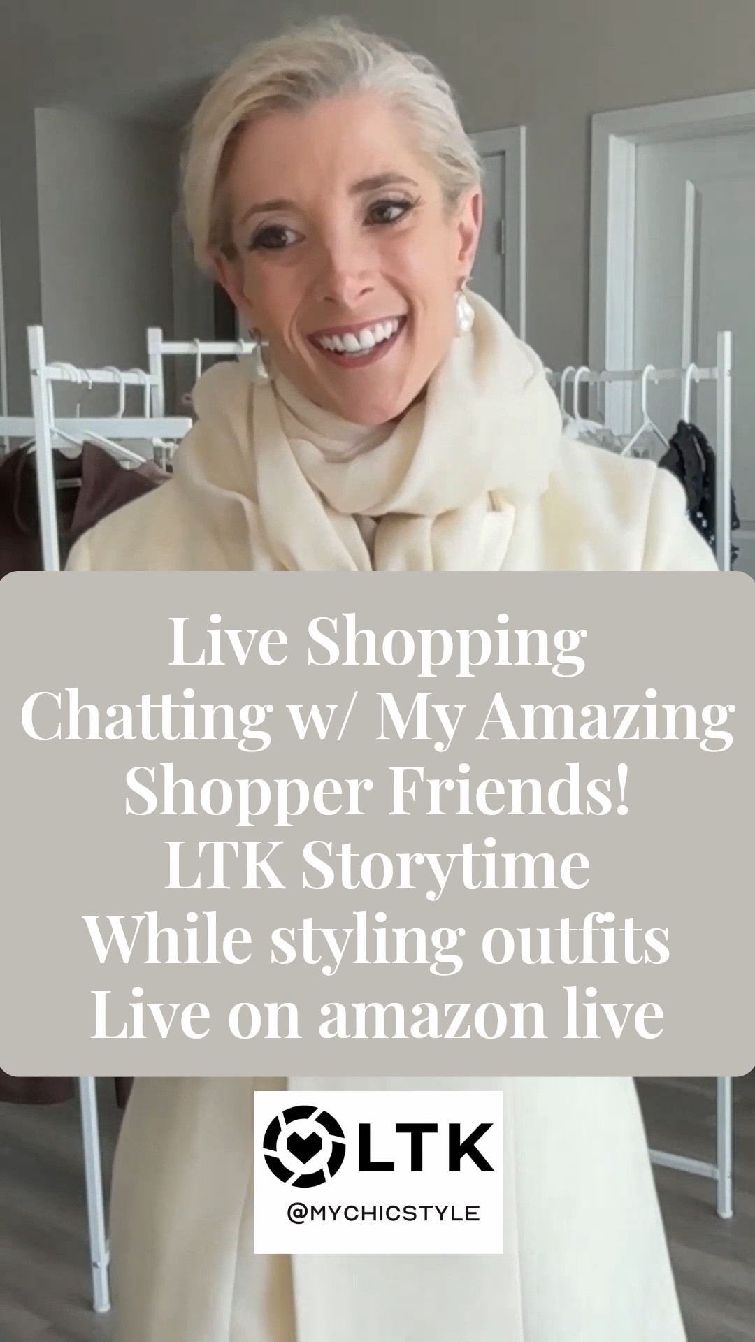 Live Shopping clip! Nothing better than Chatting w/ My Amazing
Shopper Friends🤗LTK Storytime While styling outfits Live on my Amazon Live channel, My Chic Style Live. Shop winter outfits for women LTK ootd for LTK holiday party fashion 

#LTKHoliday #LTKootd #LTKstorytime
