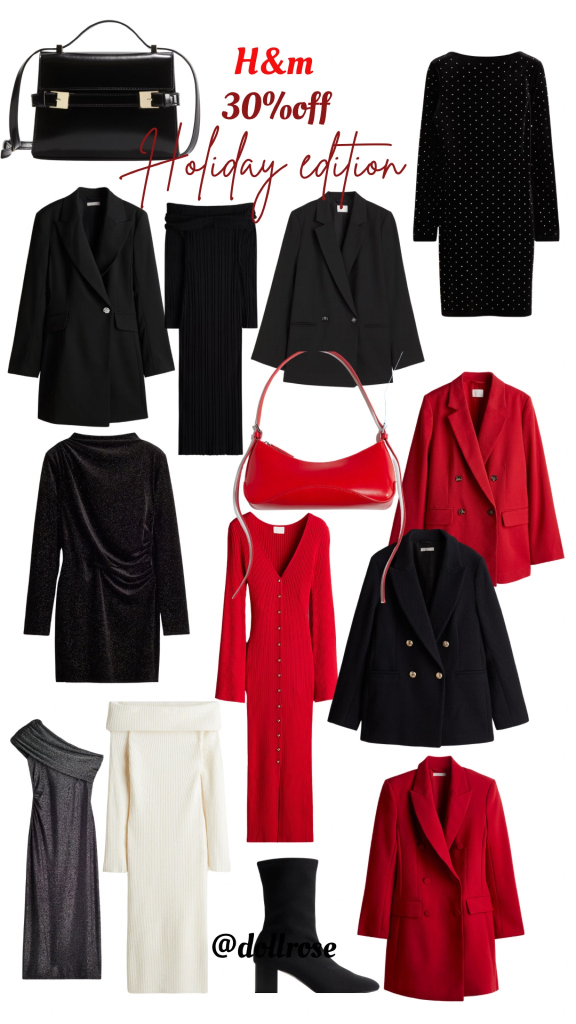 H&M Black Friday 30%off 
#blackfriday #holiday #ootd #party

#LTKSaleAlert #LTKU #LTKHoliday