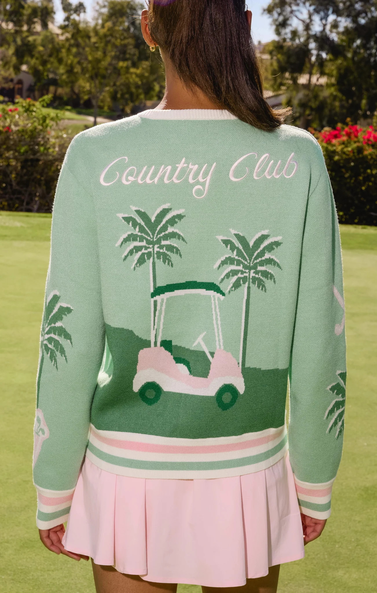Caddie Cardigan, in Country Club Knit, Size: Small | Show Me Your Mumu | Show Me Your Mumu