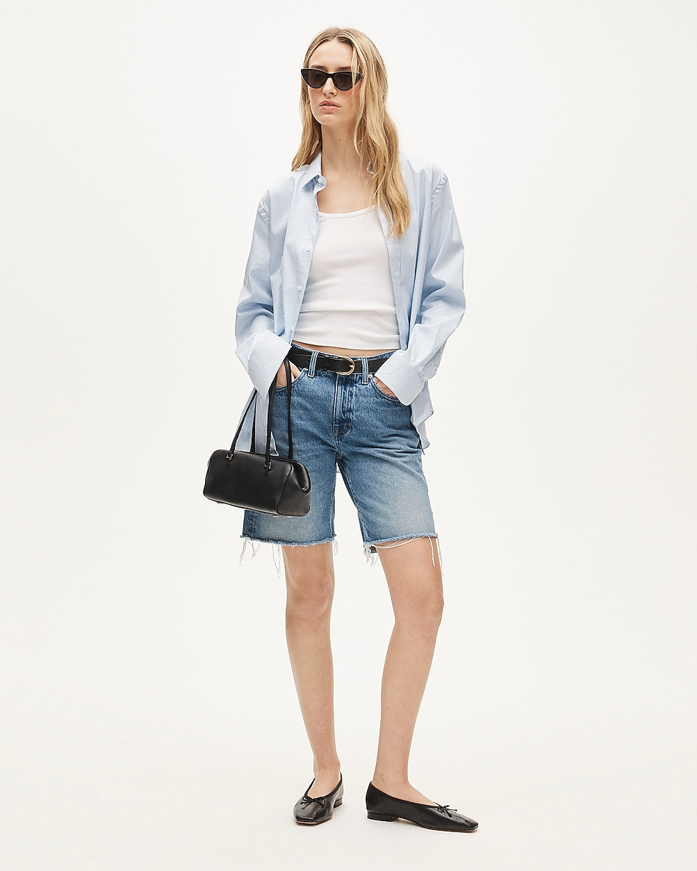 Denim bermuda short | J. Crew US