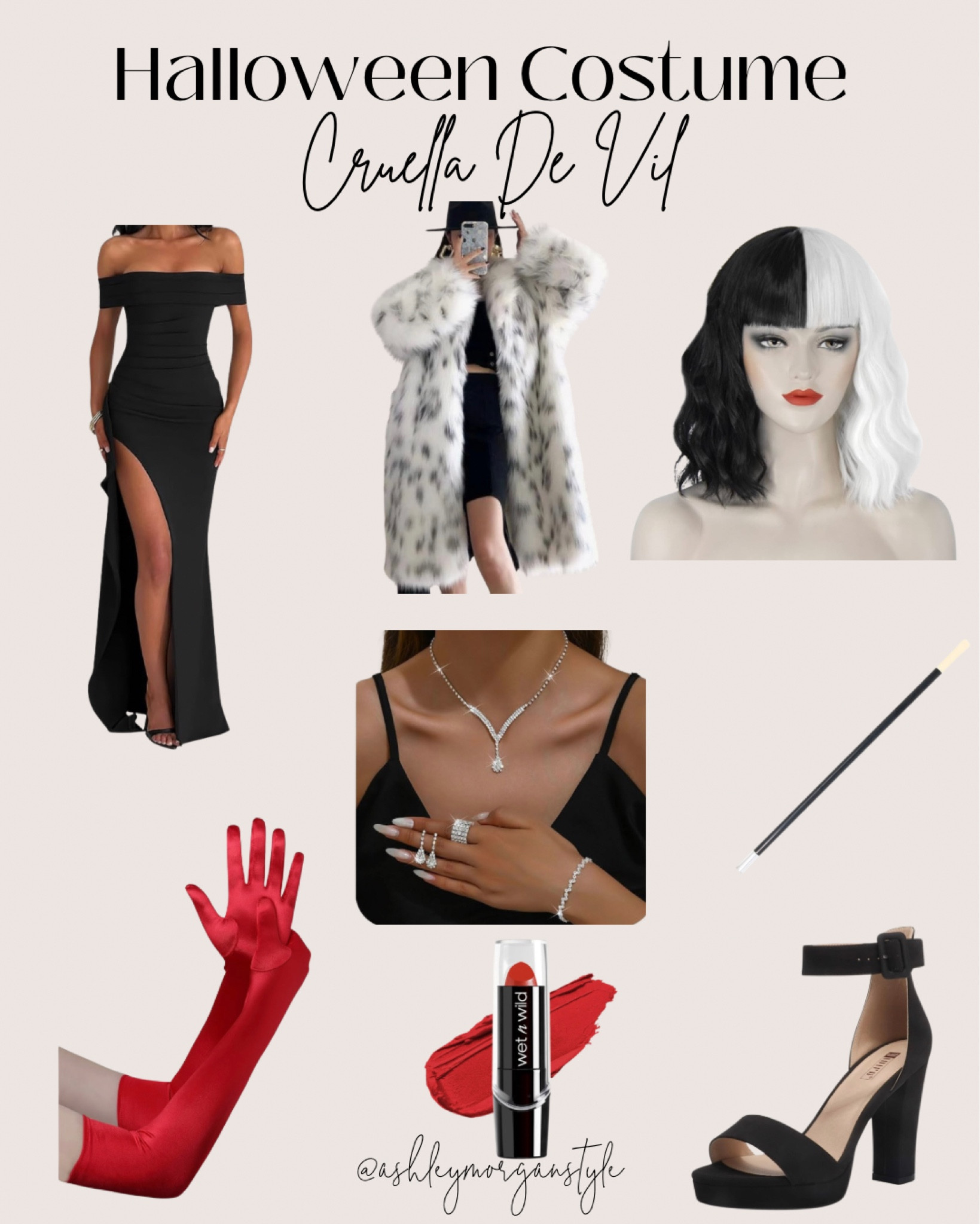 Women’s easy Halloween costume idea - Cruella De Vil 🐶 

Halloween // costume // costume idea // women’s Halloween costume // cruella costume // Halloween party // Amazon // Amazon finds // costume inspo

#LTKHalloween #LTKParties #LTKxPrimeDay