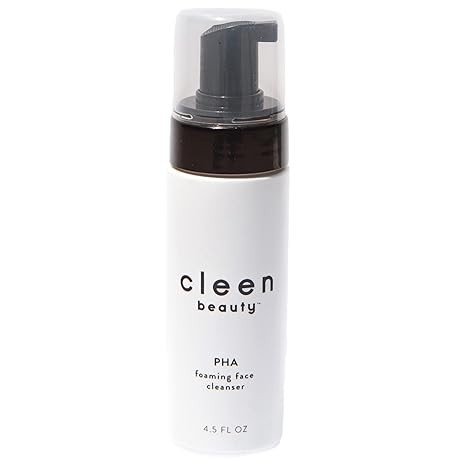CLEEN BEAUTY PHA Foaming Face Cleanser | Foaming Facial Cleanser with PHA | Exfoliating Face Wash... | Amazon (US)