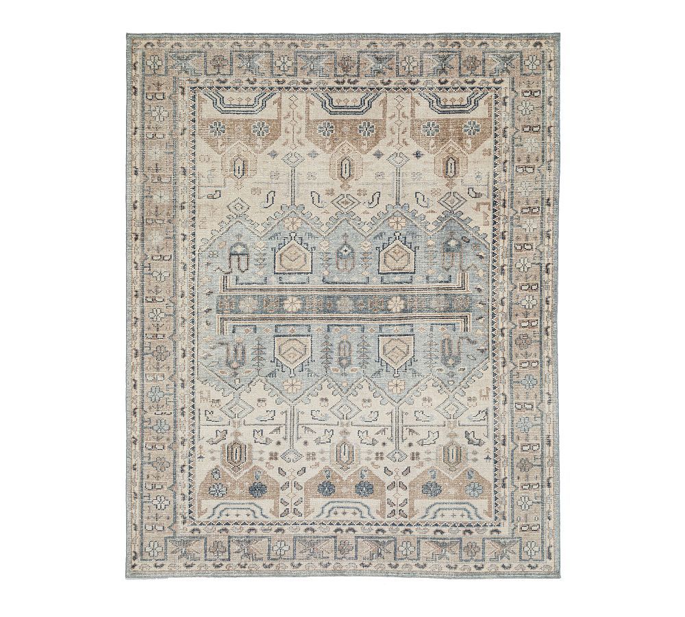 Nicolette Hand-Knotted Wool Rug | Pottery Barn (US)