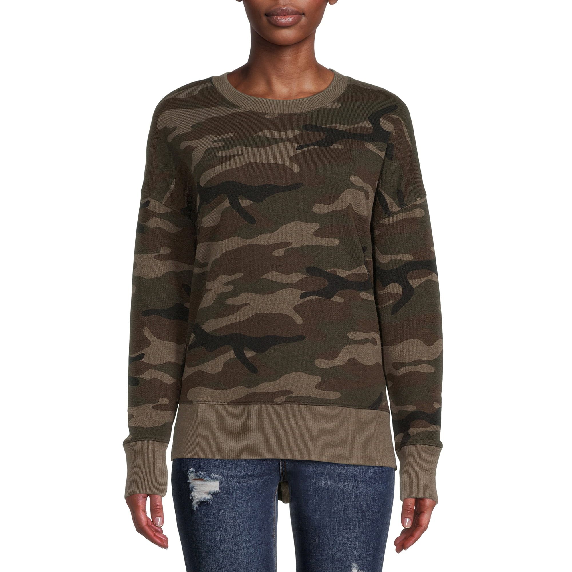 Time and Tru Women's Crewneck Sweatshirt | Walmart (US)