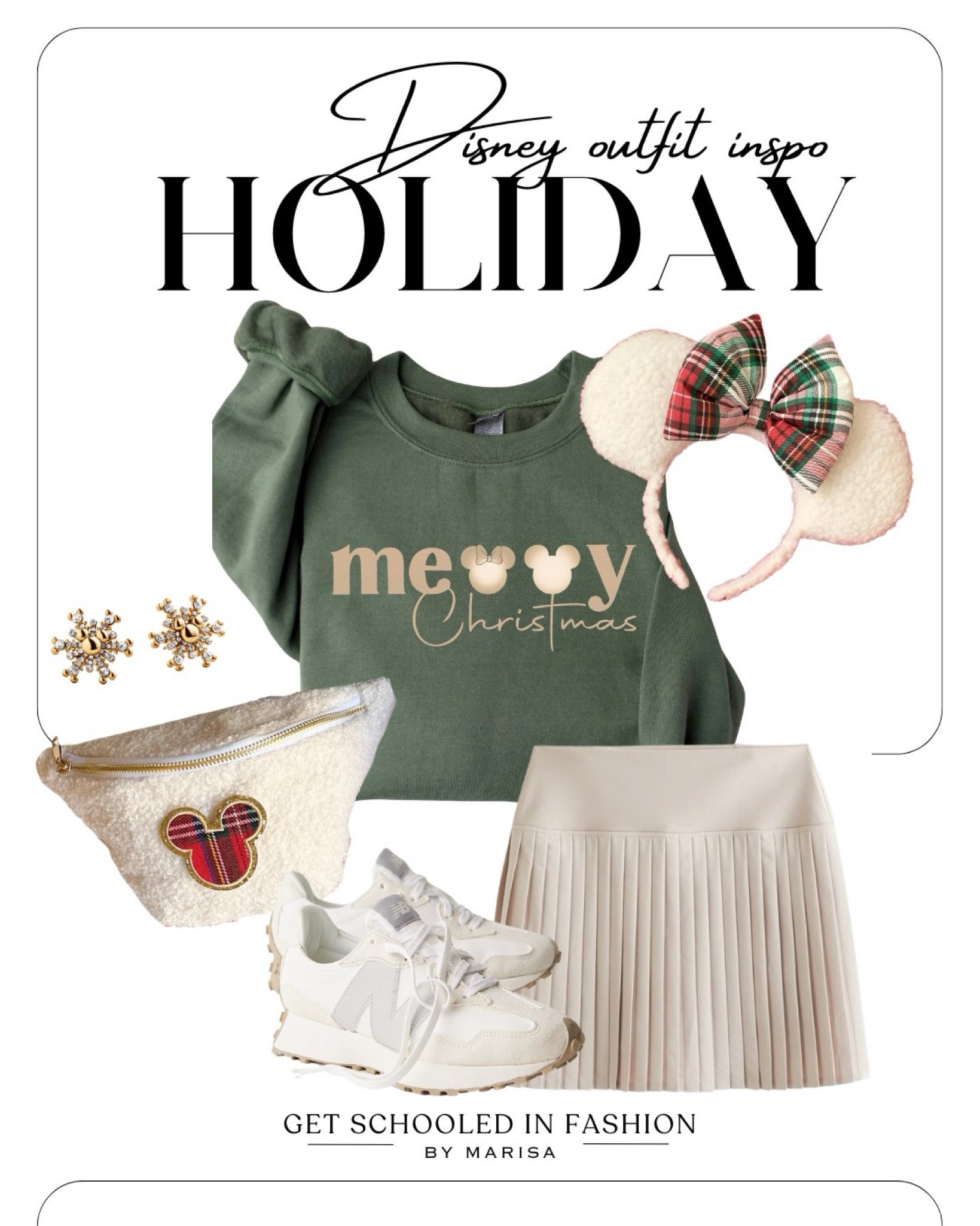 Holiday season meets Disney magic! Decked out in festive style that’s perfect for park hopping and holiday photos. From Mickey-inspired touches to cozy essentials, here’s everything you need for a magical day at Disney. #DisneyOutfit #HolidayMagic 

#LTKHoliday #LTKSeasonal #LTKStyleTip #LTKHoliday