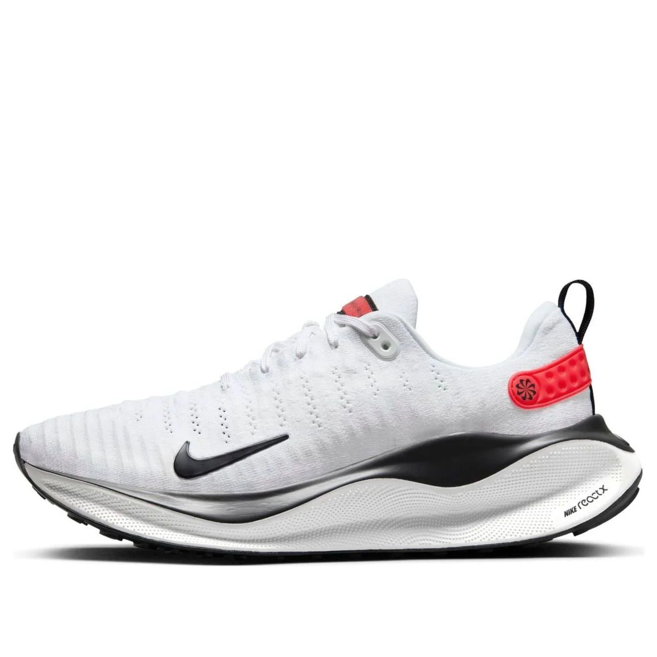 Nike ReactX Infinity 4 'White Black Light Crimson' DR2665-100 | KICKS CREW
