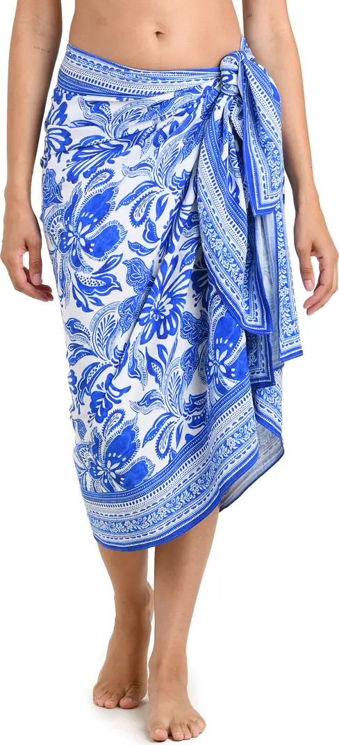 Botanical Brocade Cover-Up Pareo | Nordstrom