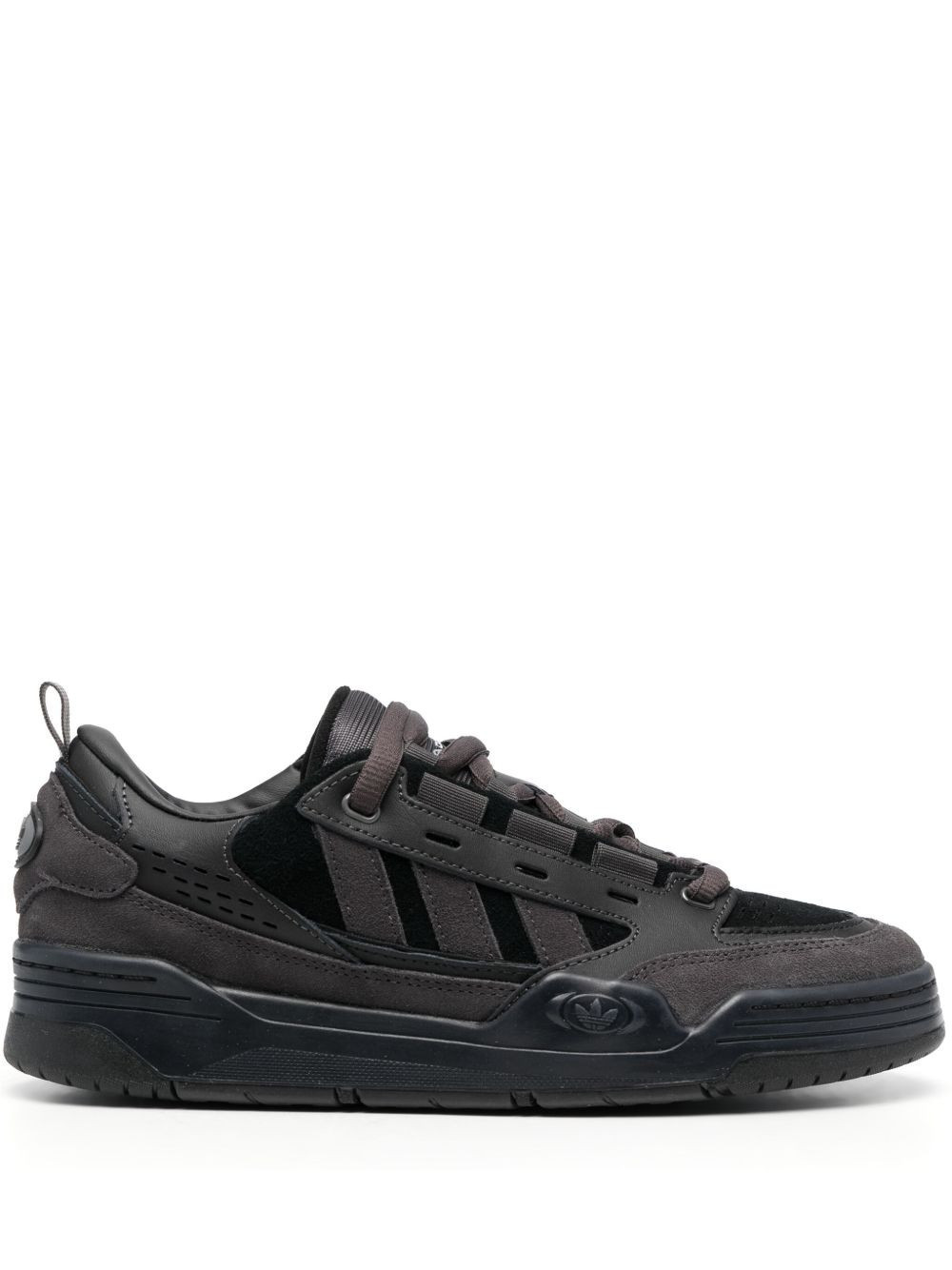 adidas - Tênis adi2000 de camurça com recortes - unissex - borracha/Tecido/Tecido - 8.5 - Preto | Farfetch (BR)