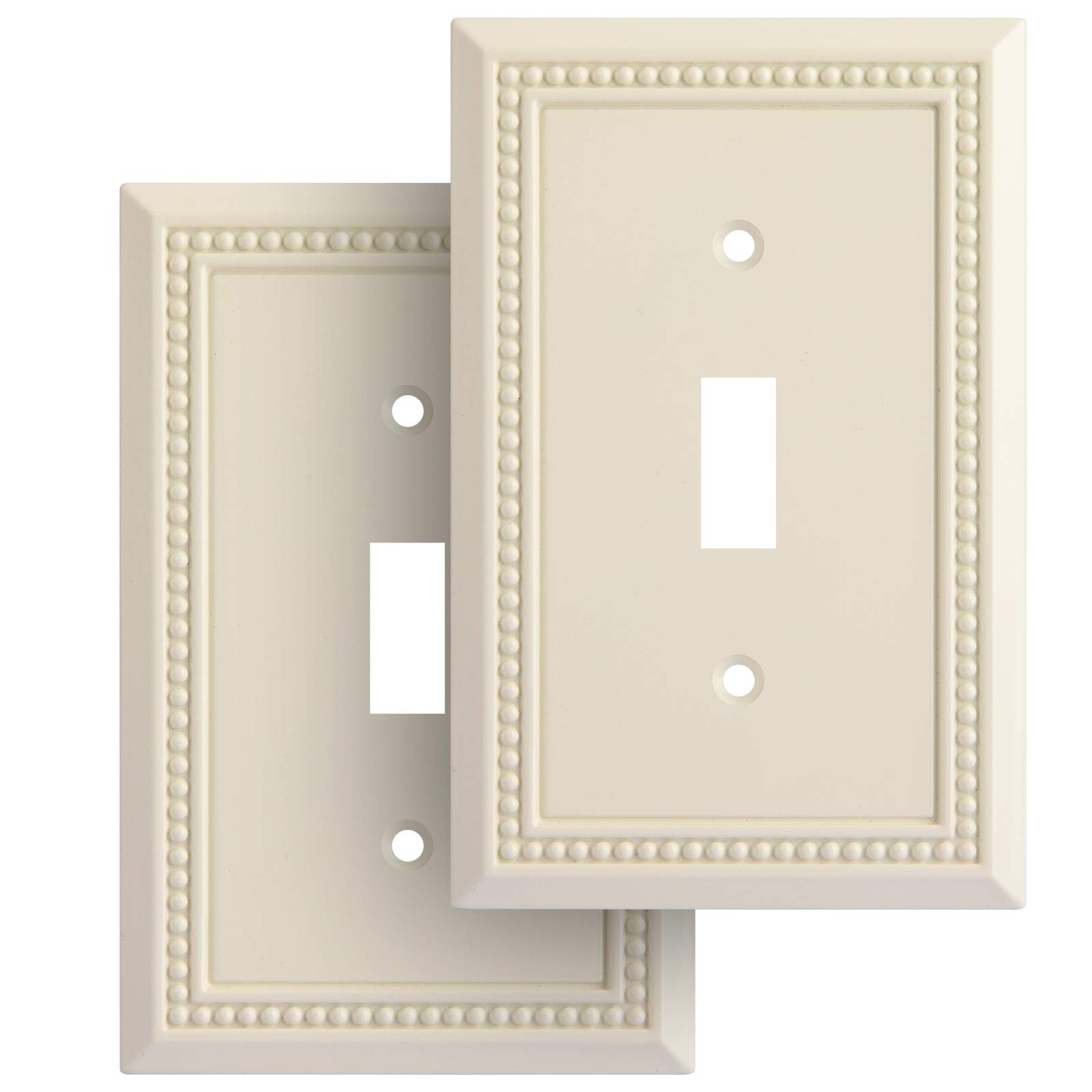 Henne Bery Sunken Pearls Heavy Duty Decorative Wall Plate Switch Plate Outlet Cover, Durable Soli... | Amazon (US)
