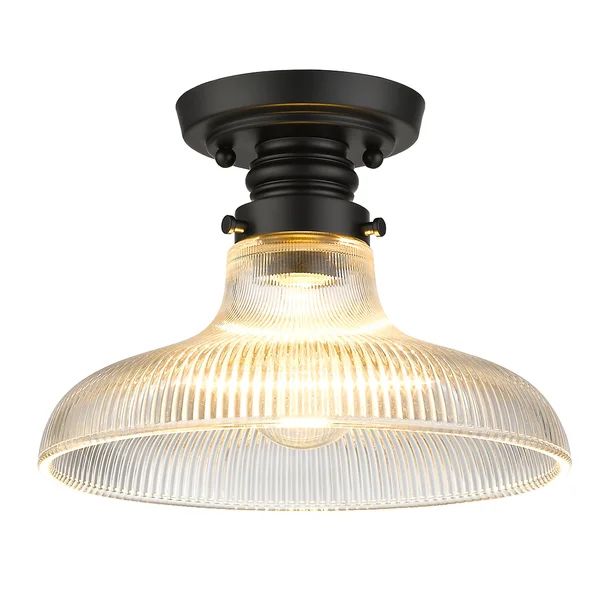 Penelope Glass Semi Flush Mount | Wayfair North America