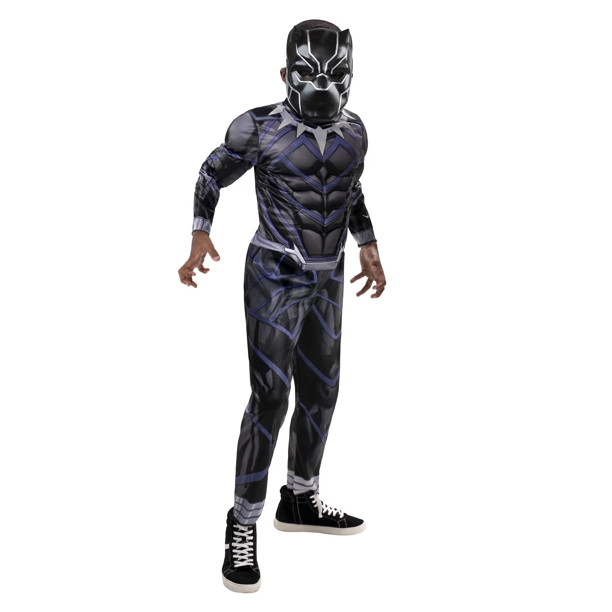 Marvel Black Panther Unisex or Child Boys Halloween Costume Size Small | Walmart (US)