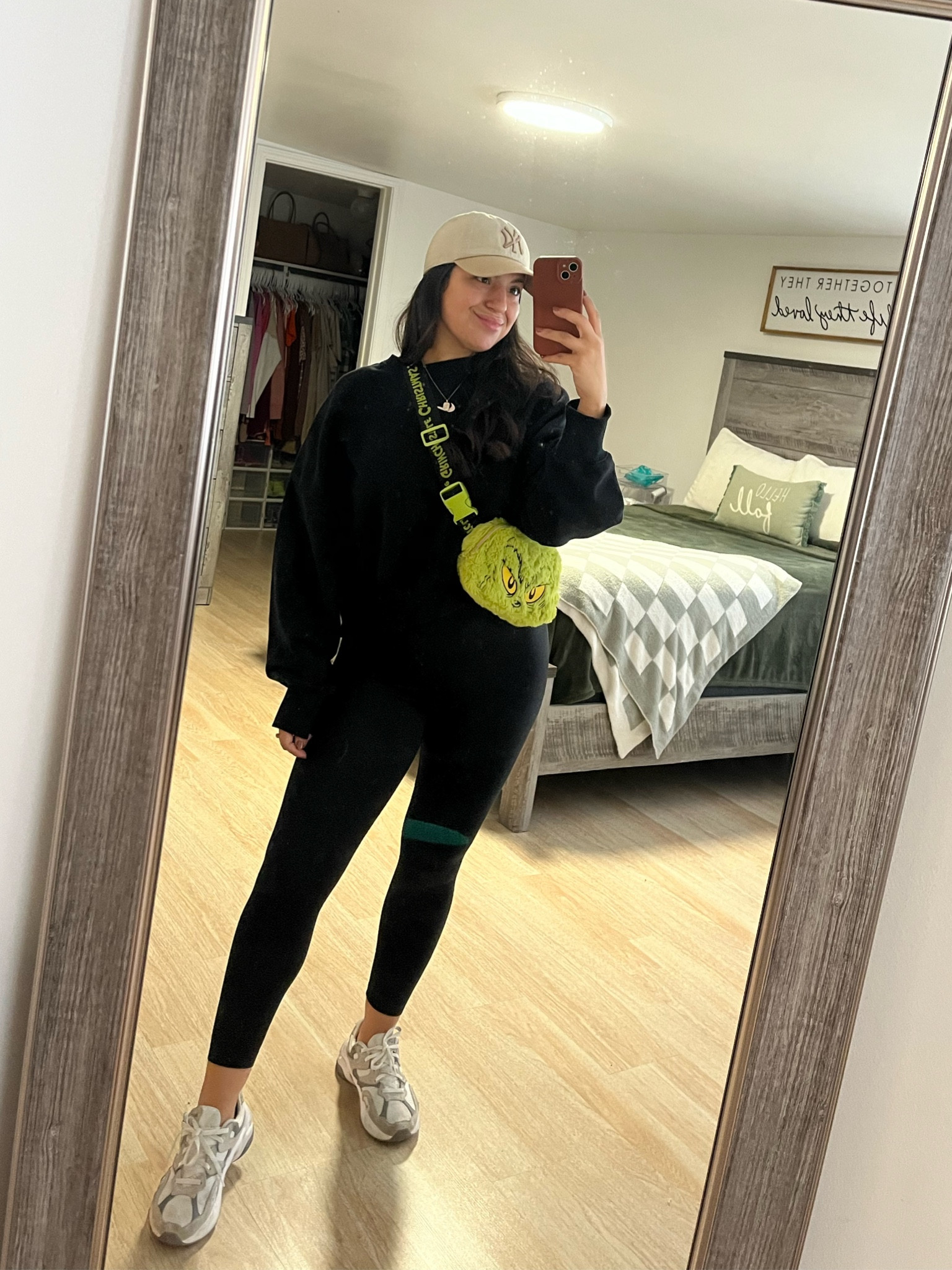 Airport bound during the holidays, Grinch mode in full effect. 

#LTKMidsize #LTKTravel #LTKHoliday