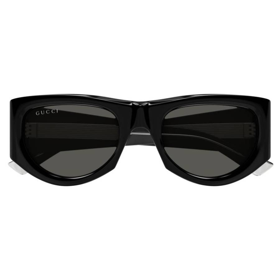 Gucci Grey Rectangular Ladies Sunglasses GG1917S 001 53 | Jomashop.com & JomaDeals.com