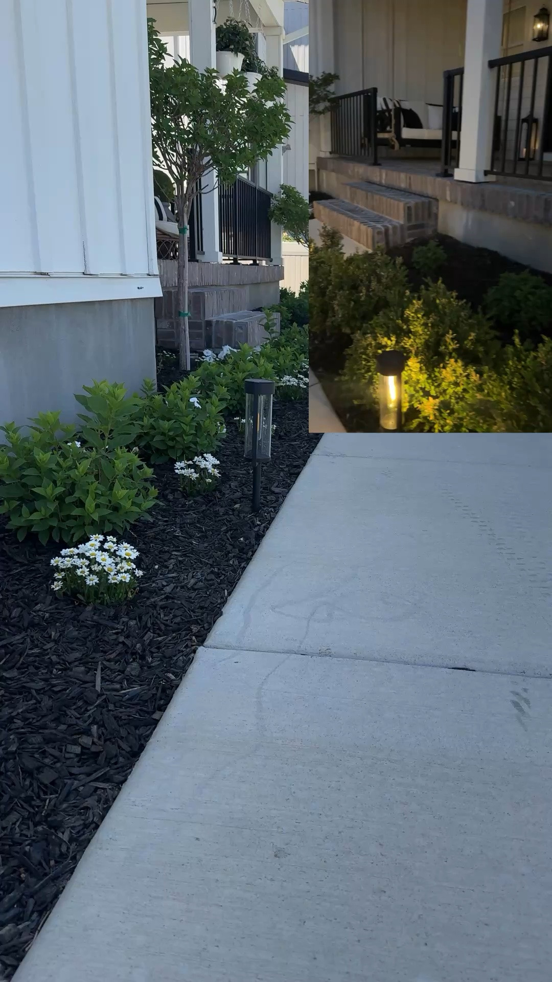 Solar powered landscape and garden lights ￼

#LTKHome #LTKSeasonal