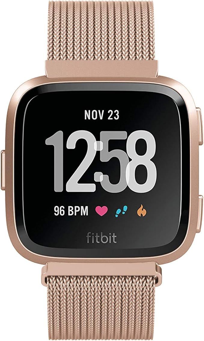 Yutior Metal Bands Compatible with Fitbit Versa 2 / Fitbit Versa Lite & SE/Fitbit Versa Smart Wat... | Amazon (US)