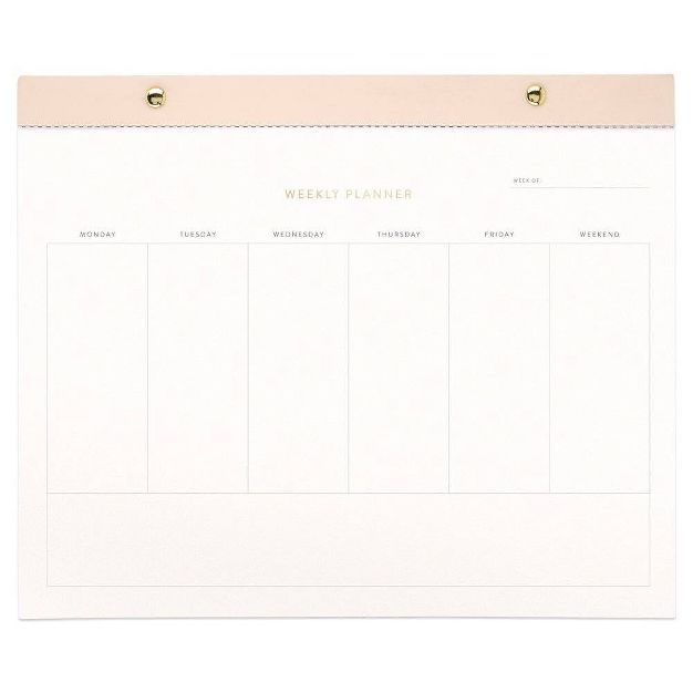 Undated Weekly Planning Pad 8.5" x 10.5" - Sugar Paper Essentials | Target