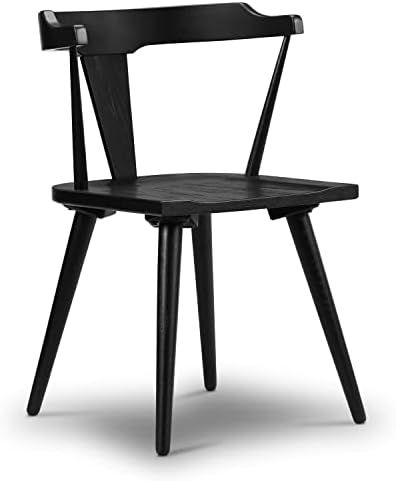 Amazon.com - POLY & BARK Enzo Dining Chair, Black - Chairs | Amazon (US)