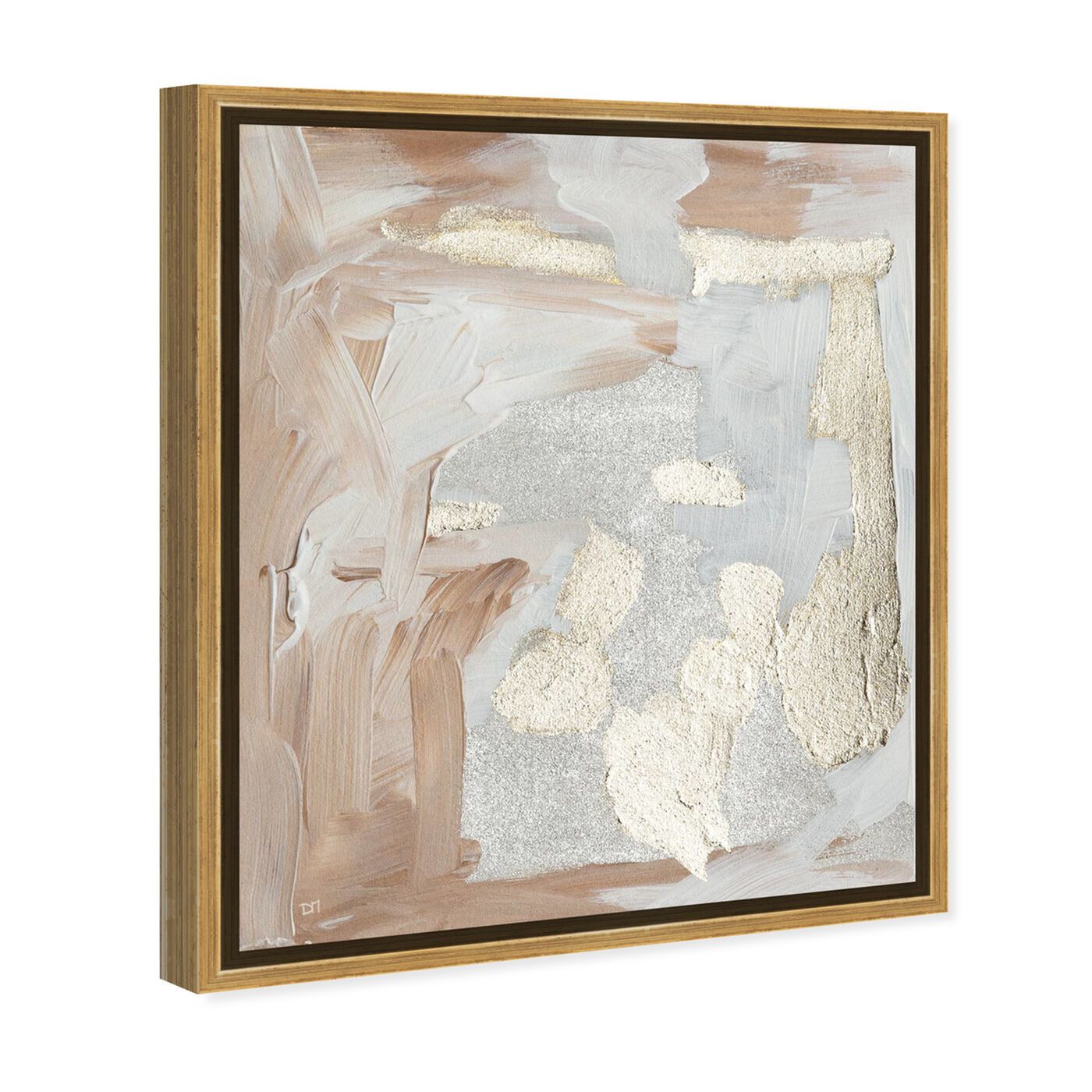 Champagne Christmas | Abstract Wall Art by Oliver Gal | Oliver Gal