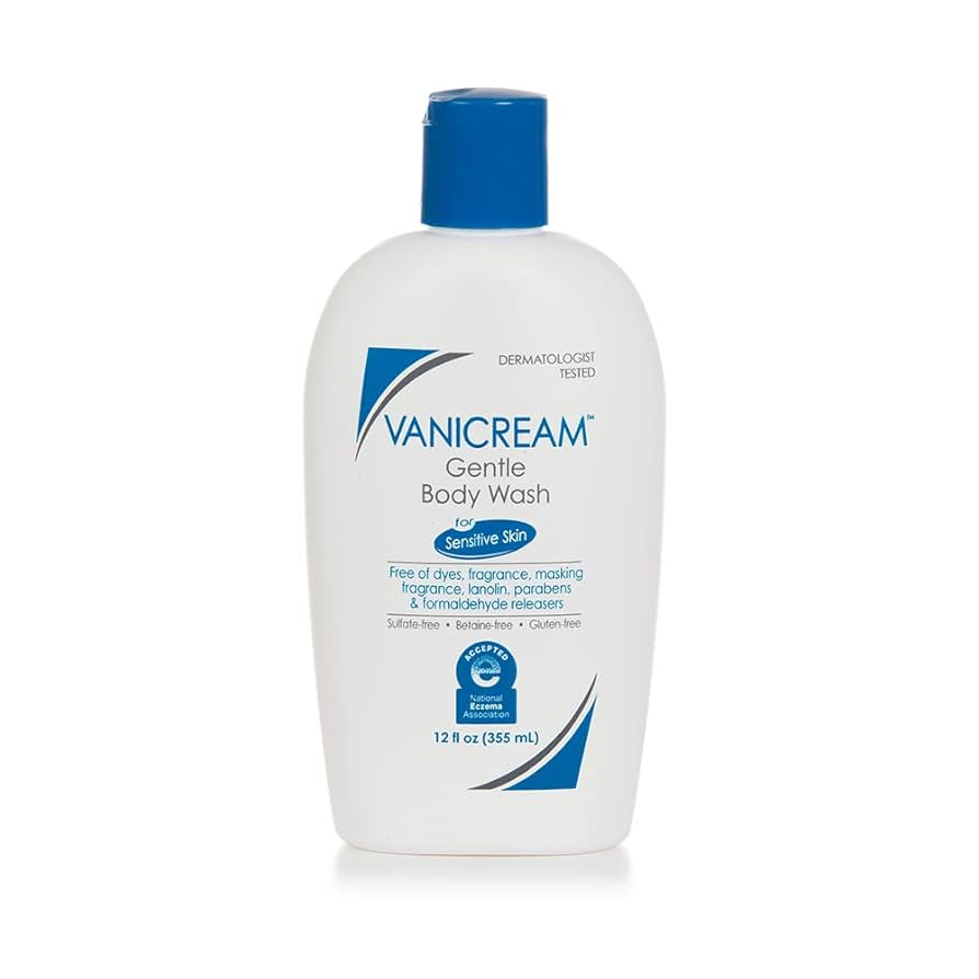 Vanicream Gentle Body Wash, 12 Fl Oz, Formulated without Common Irritants for Sensitive Skin, Gen... | Amazon (US)