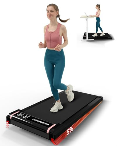 Walking Pad,2.5 HP Walking Treadmill for Home Office,265 LBS Under Desk Treadmill with Remote Control,No Assembly | Amazon (US)