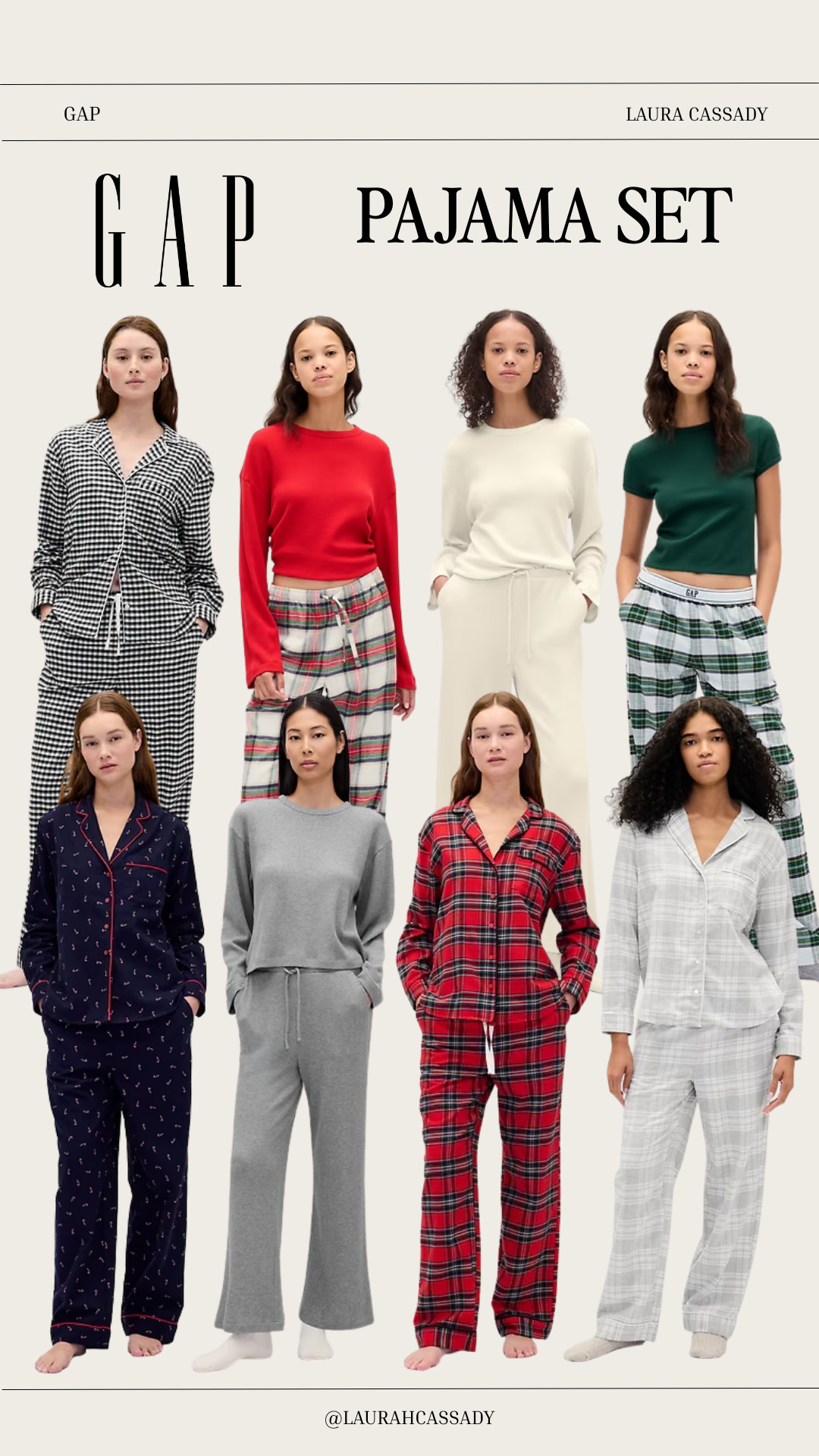 Cozy season = pajama season ✨ These GAP pajama sets are so soft, comfy, and perfect for gifting (or matching at home). So many cute prints and classic styles! 💫 

 #GapFinds #PajamaSet #HolidayPajamas #CozySeason #GiftIdeas #WinterStyle #MatchingPJs #LTKHoliday #LTKSale #LTKSeasonal #LTKHoliday #LTKSeasonal #LTKTall