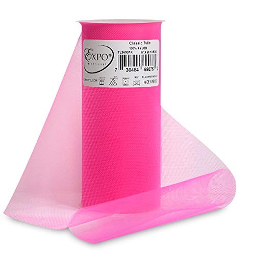 Expo Classic Tulle Spool of 25-Yard, Pink | Amazon (US)