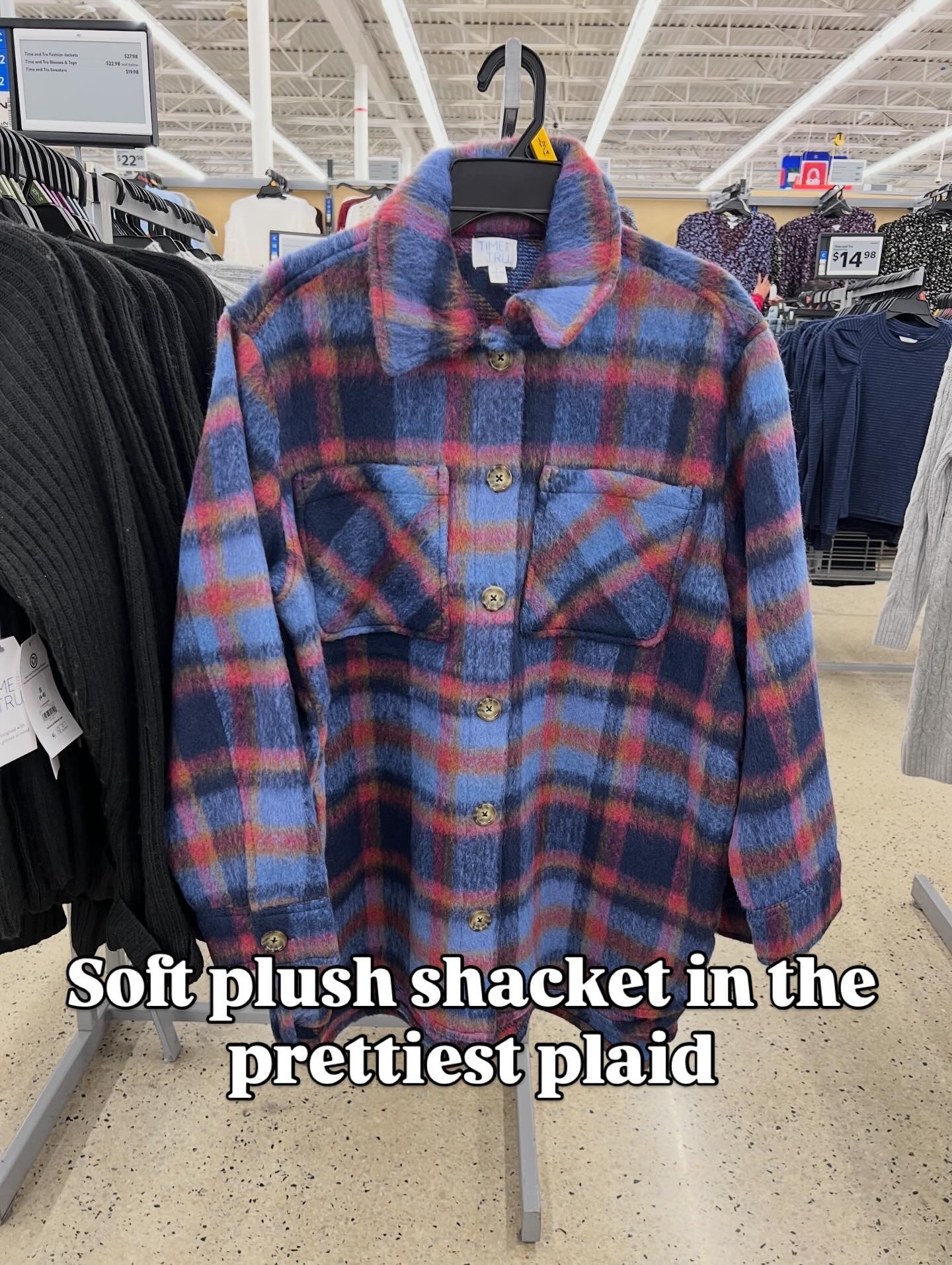 Love the colors in this plaid shacket #walmartfashion 

#LTKFindsUnder50 #LTKOver40 #LTKFindsUnder100