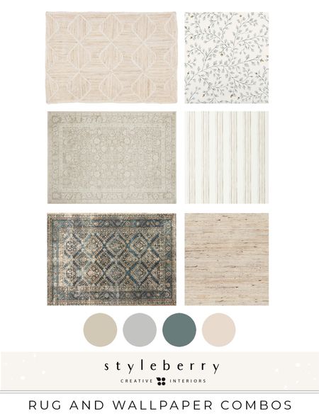 Interior Designer styled Rug and Wallpaper Combos by Styleberry Creative Interiors. || follow us on IG @styleberrycreativeinteriors || Virtual Interior Design || Online Design || Interior Designer // Learn about our Virtual Design Services: https://styleberrycreative.com


Follow my shop @StyleberryCreativeInteriors on the @shop.LTK app to shop this post and get my exclusive app-only content!



#LTKfamily #LTKhome #LTKstyletip