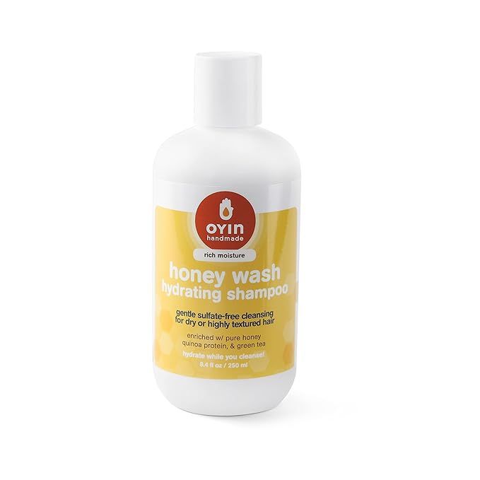 Oyin Handmade Honey Wash Hydrating Shampoo | 8.4 oz | Amazon (US)