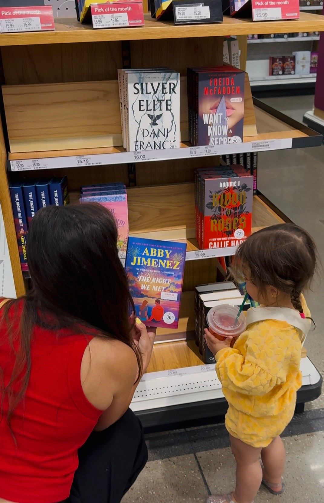 #Ad If your kids love the @Target book section, this is your sign to start shopping it for yourself too. 🛒 Romance, thrillers, self-help, mystery — there’s something for everyone 📚 #TargetPartner #TargetBooks #Target

#LTKKids #LTKstorytime #LTKdayinmylife