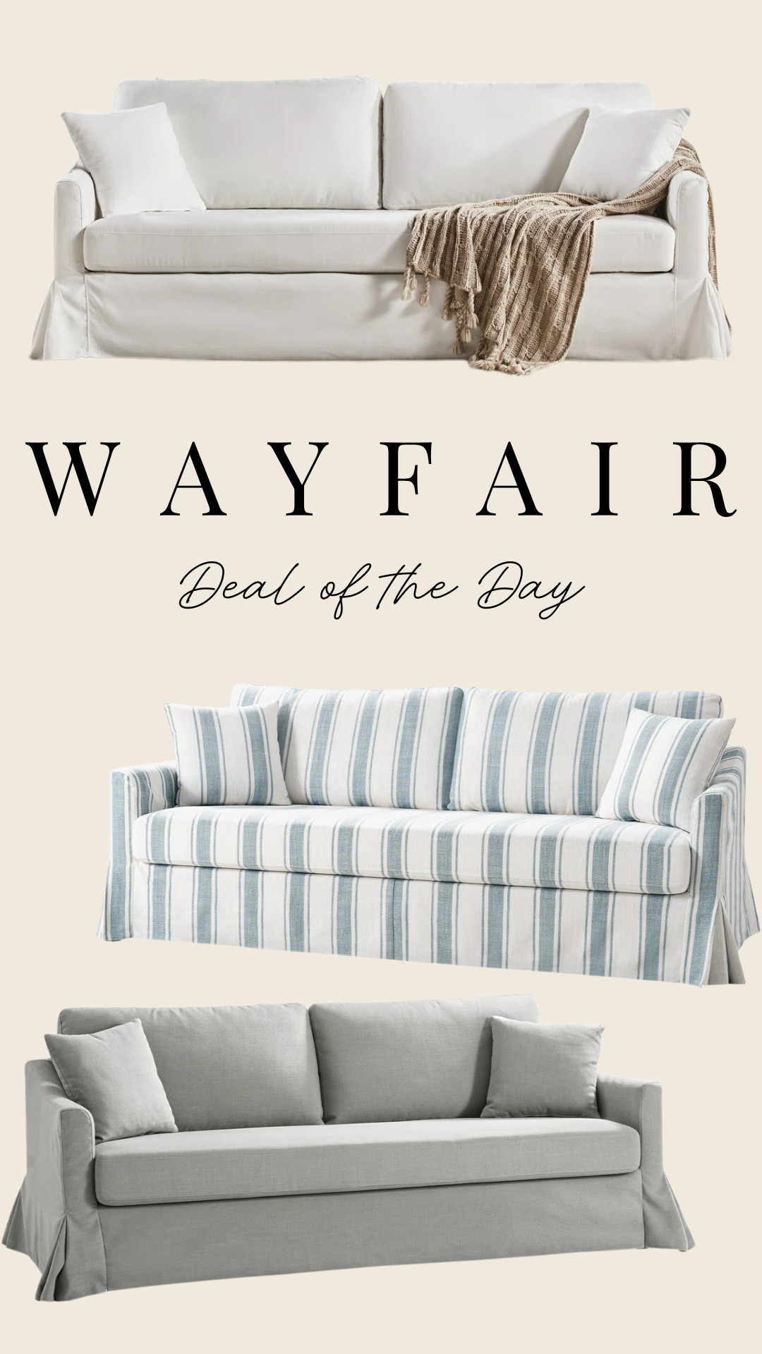 Wayfair Deal of the Day, up to 45% off right now!

furniture, home decor, interior design #Wayfair 

 #LTKHome #LTKSaleAlert