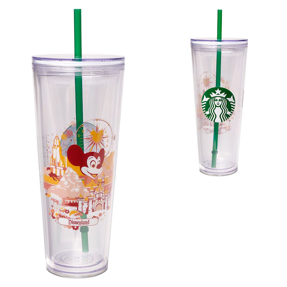 Disneyland Starbucks Tumbler with Straw | Disney Store