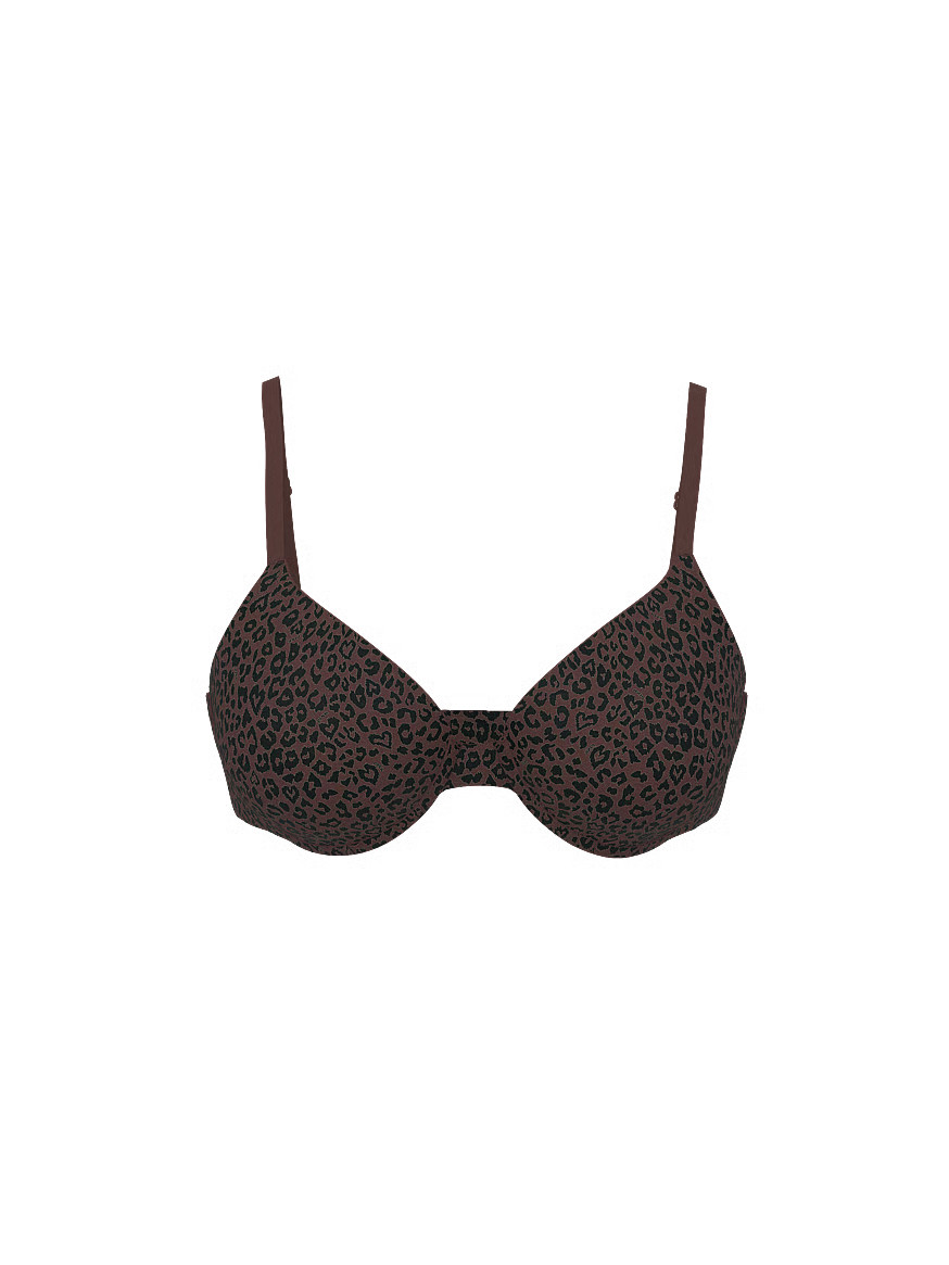 Buy Wear Everywhere Super Push-Up Bra, Ganache Leopard Print - Order Bras online - Victoria's Sec... | Victoria's Secret (US / CA )