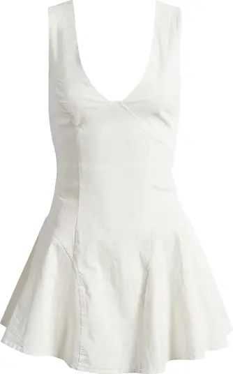 free-est Eye Catching Bow Back Minidress | Nordstrom