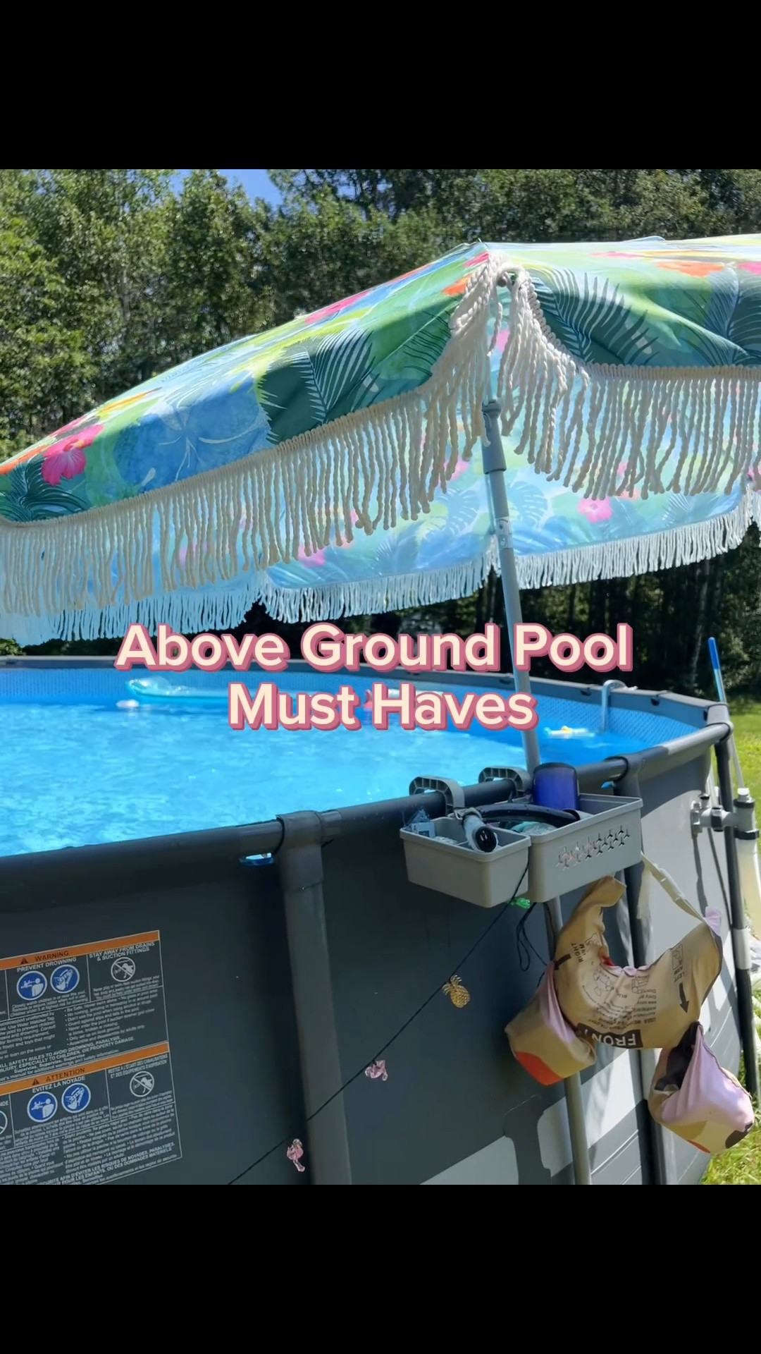 Above Ground Pool Must Haves

#pool #summer #backyard #intex

#LTKsummer #LTKfamily #LTKhome