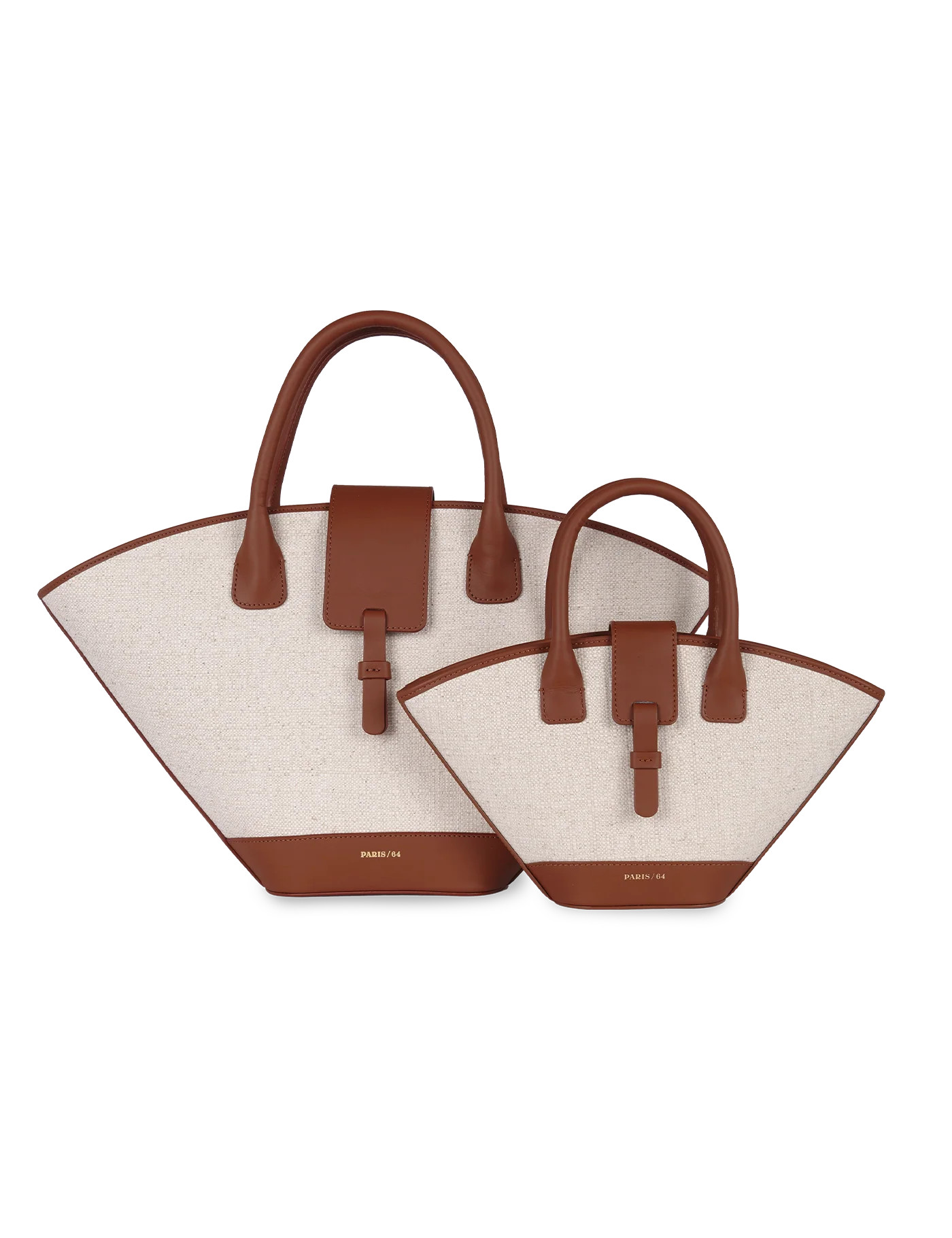 Mini Lumière Rafia & Chocolate Bag by PARIS/64 | PARIS/64